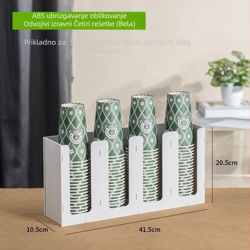 Locomotive ABS držač čaša — Odvojiv, Bez bušenja, Moderan jednostavan stil, 0,3 kg