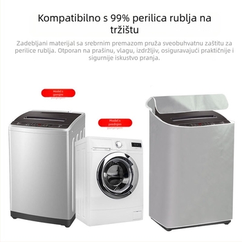 Vodootporan UV-otporan pokrov za perilicu Haier Little Swan, s gornjim punjenjem, univerzalno