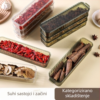 Kutija za pohranu rezanaca, kvadratnog oblika, PET, Gold movement, porijeklo Zhejiang