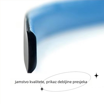 PVC samoljepljiva zidna dekoracija za kuhinju i kupaonicu – otporna na vlagu, vodootporna, dekorativna linija