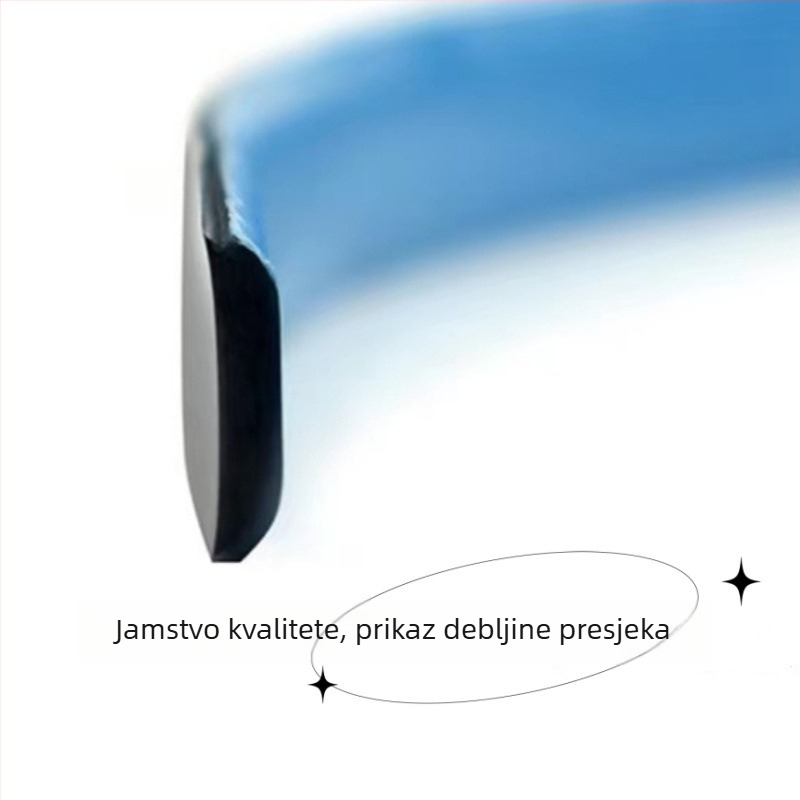 PVC samoljepljiva zidna dekoracija za kuhinju i kupaonicu – otporna na vlagu, vodootporna, dekorativna linija
