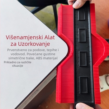 Haihua konturni mjerač za nepravilne profile – alat za drvodjelstvo visoke preciznosti