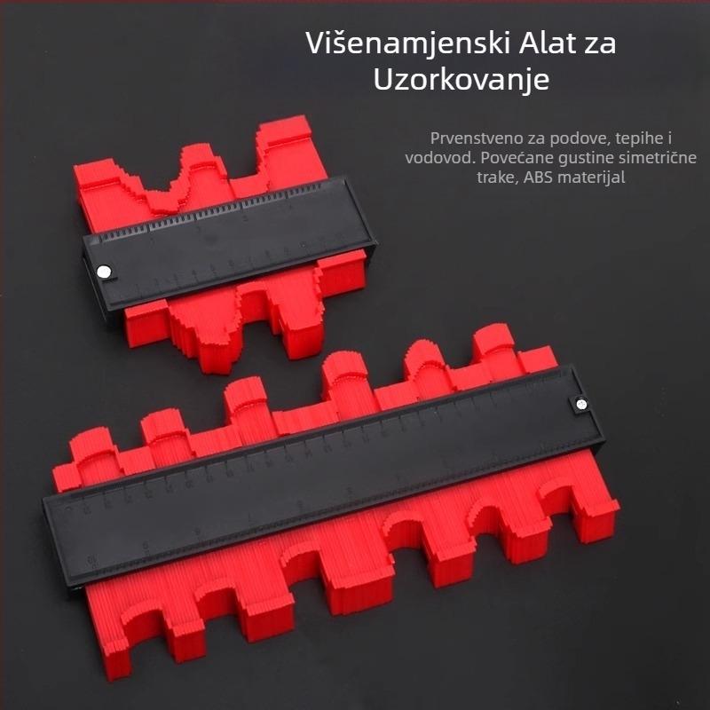 Haihua konturni mjerač za nepravilne profile – alat za drvodjelstvo visoke preciznosti