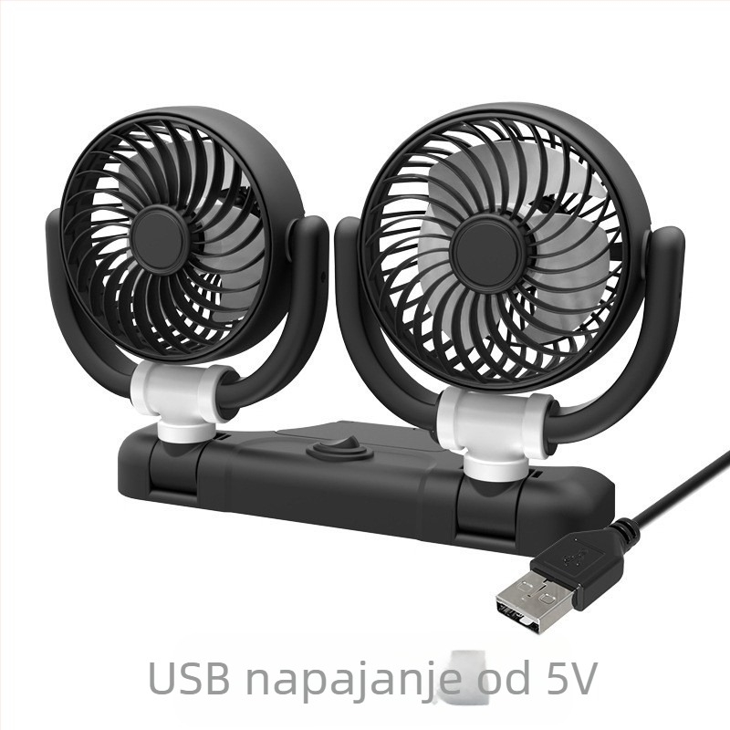 Automobilski ventilator Voska F310, 7W, PP materijal