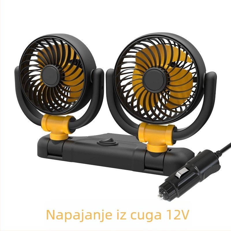 Automobilski ventilator Voska F310, 7W, PP materijal