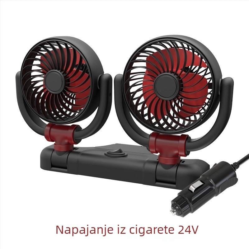 Automobilski ventilator Voska F310, 7W, PP materijal