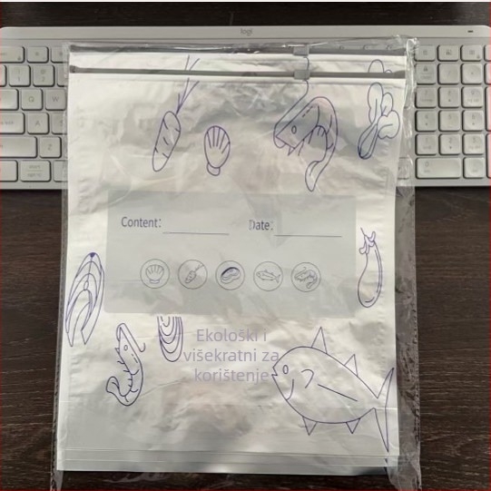 Torba od aluminijske folije za kućnu upotrebu – self-sealing, otporna na temperaturu od -60°C do 100°C, sterilizacija i antibakterijska