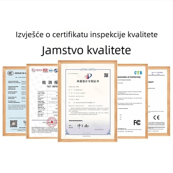 Masazna pištolj s 12 glav, LCD, 32 brzine, ugrađena baterija 800-1000 mAh, četkasti motor, niska buka