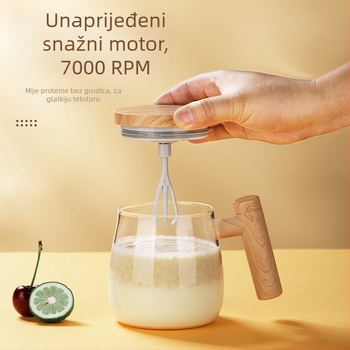 Čaša za miješanje — Materijal: Gao Peng silicon glass; Oblik: Okrugla; Funkcija: Visoka otpornost na temperaturu; Struktura: Jednostruka; Težina: 270 g