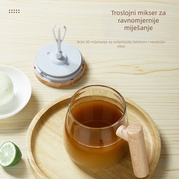 Čaša za miješanje — Materijal: Gao Peng silicon glass; Oblik: Okrugla; Funkcija: Visoka otpornost na temperaturu; Struktura: Jednostruka; Težina: 270 g