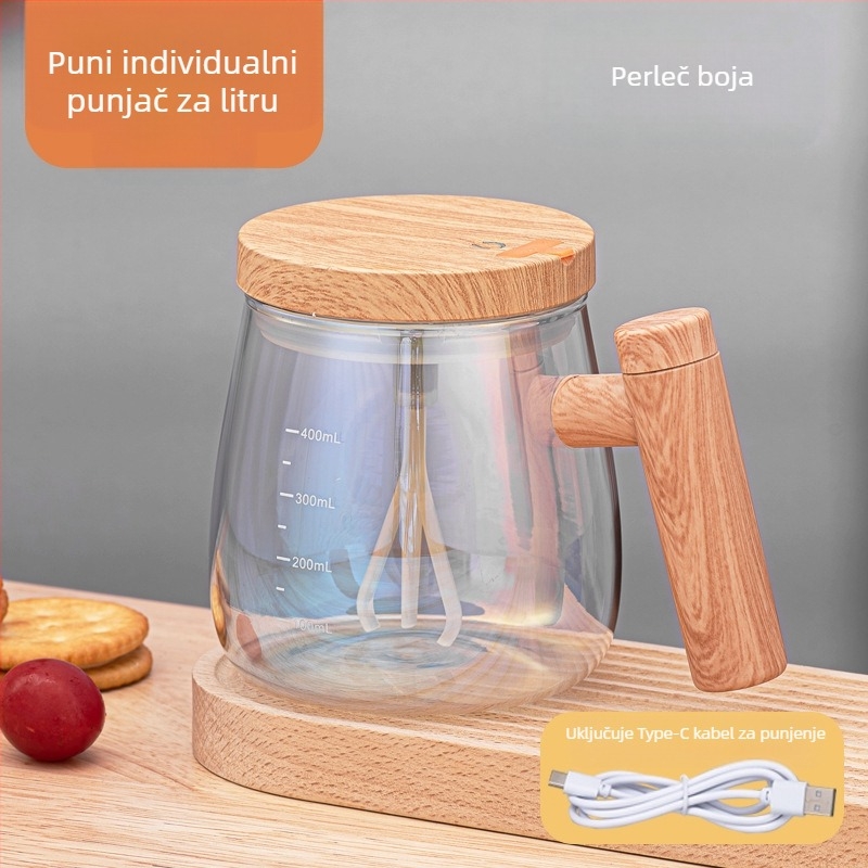 Čaša za miješanje — Materijal: Gao Peng silicon glass; Oblik: Okrugla; Funkcija: Visoka otpornost na temperaturu; Struktura: Jednostruka; Težina: 270 g