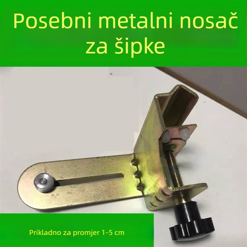 Laserski nivo s teleskopskom šipkom – metalni nosač, plastična pan/tilt posuda, podesiva šipka, lasersko načelo