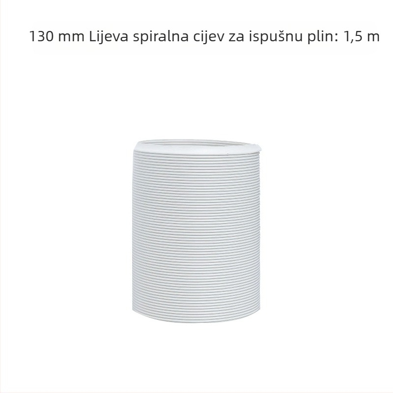 Teleskopska ispušna cijev za mobilne klima uređaje – debelo ojačana čelična žica i fleksibilna cijev