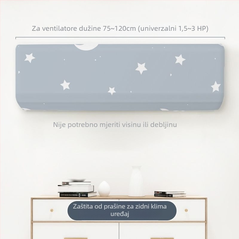 Navlaka za prašinu za podni ventilator i bez lopatic toranj ventilator – pamuk, minimalistički stil, zaštitna navlaka za skladištenje kod kuće