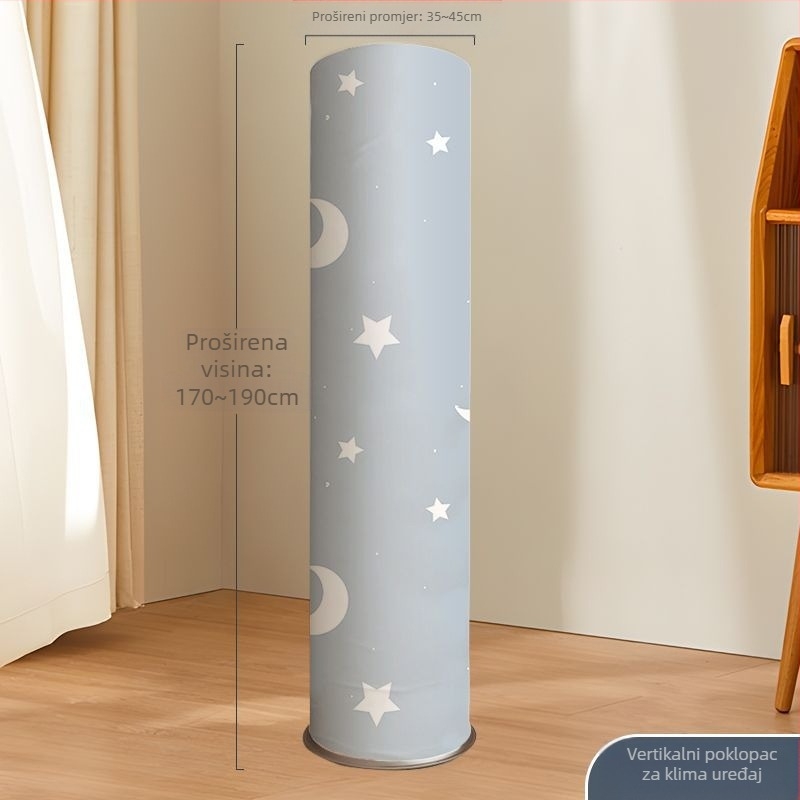 Navlaka za prašinu za podni ventilator i bez lopatic toranj ventilator – pamuk, minimalistički stil, zaštitna navlaka za skladištenje kod kuće