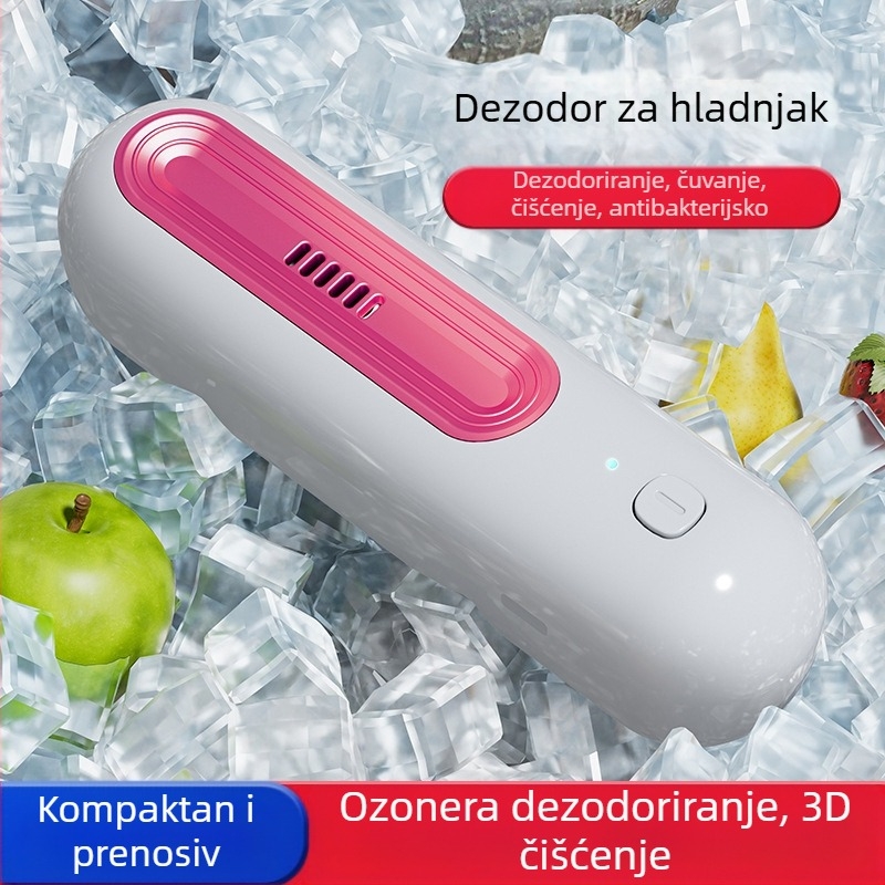 Pročišćivač zraka s dezodoransom i sterilizacijom, održava svježinu i čisti zrak; buka < 36 dB, protok zraka 50 m3/h, pogodan za do 10 m², kompozitni filtar