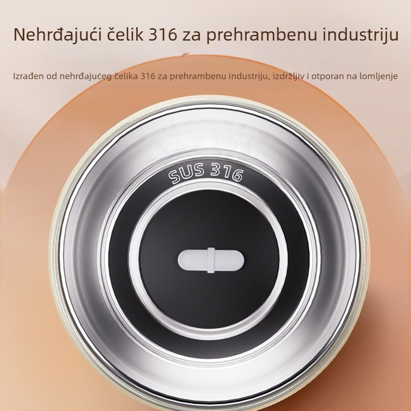 Nova automatizirana šalica za miješanje kave s magnetskim punjenjem – električna čaša od nehrđajućeg čelika