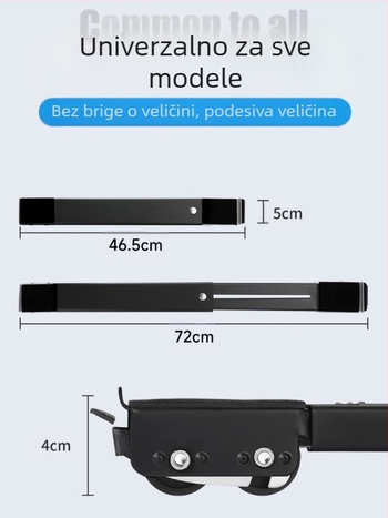 Univerzalna pomična baza s okretljivim kotačićima za premještanje teških namještaja i hladnjaka