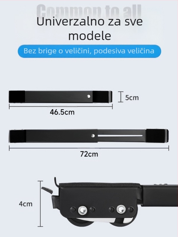 Univerzalna pomična baza s okretljivim kotačićima za premještanje teških namještaja i hladnjaka