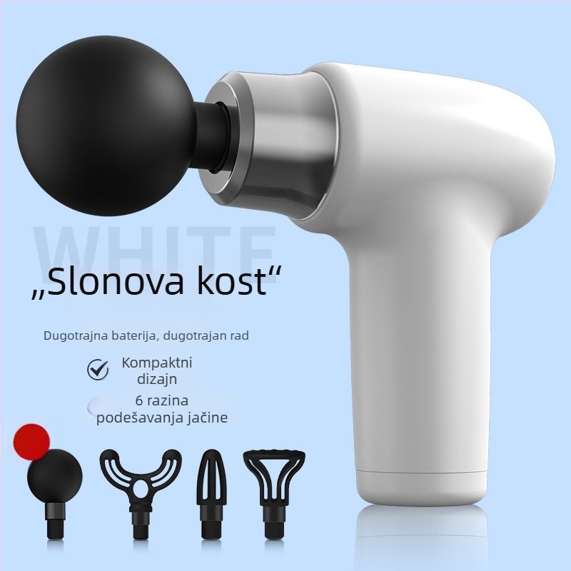 Mišićni fasijalni pištolj za vrat, struk, bokove, noge, leđa i stopala – punjiv, višestruke brzine, mehaničko upravljanje, modeli: 828/888/858/818