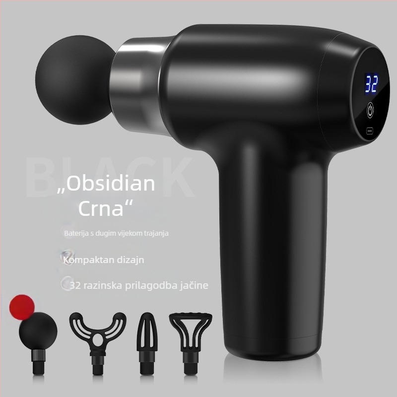 Mišićni fasijalni pištolj za vrat, struk, bokove, noge, leđa i stopala – punjiv, višestruke brzine, mehaničko upravljanje, modeli: 828/888/858/818