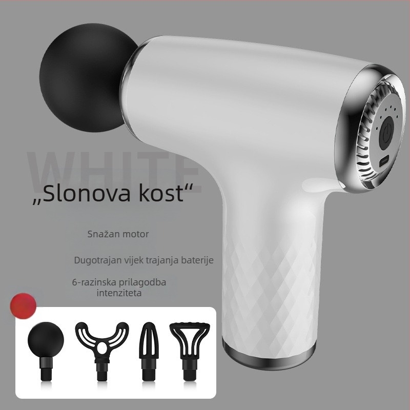 Mišićni fasijalni pištolj za vrat, struk, bokove, noge, leđa i stopala – punjiv, višestruke brzine, mehaničko upravljanje, modeli: 828/888/858/818