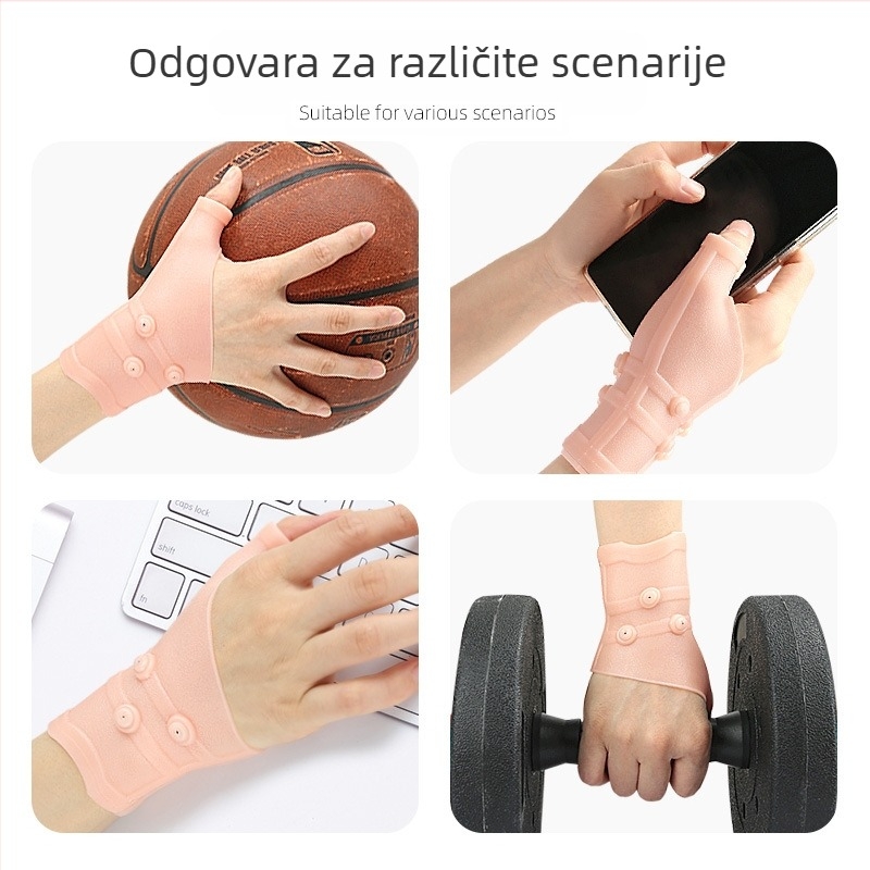 SEBS zaštitnik zapešća za odrasle – mekan, koži prilagođen, visoke elastičnosti, pogodan za sve sportove