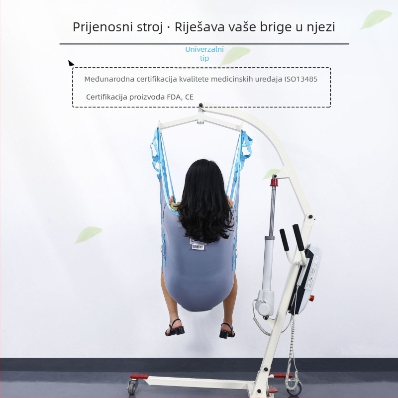 Magic slider električni podizni pojas za starije osobe, modeli 40002/40003/40004, materijal poliester, pogodan za bedrenu zonu, 1 godina jamstva