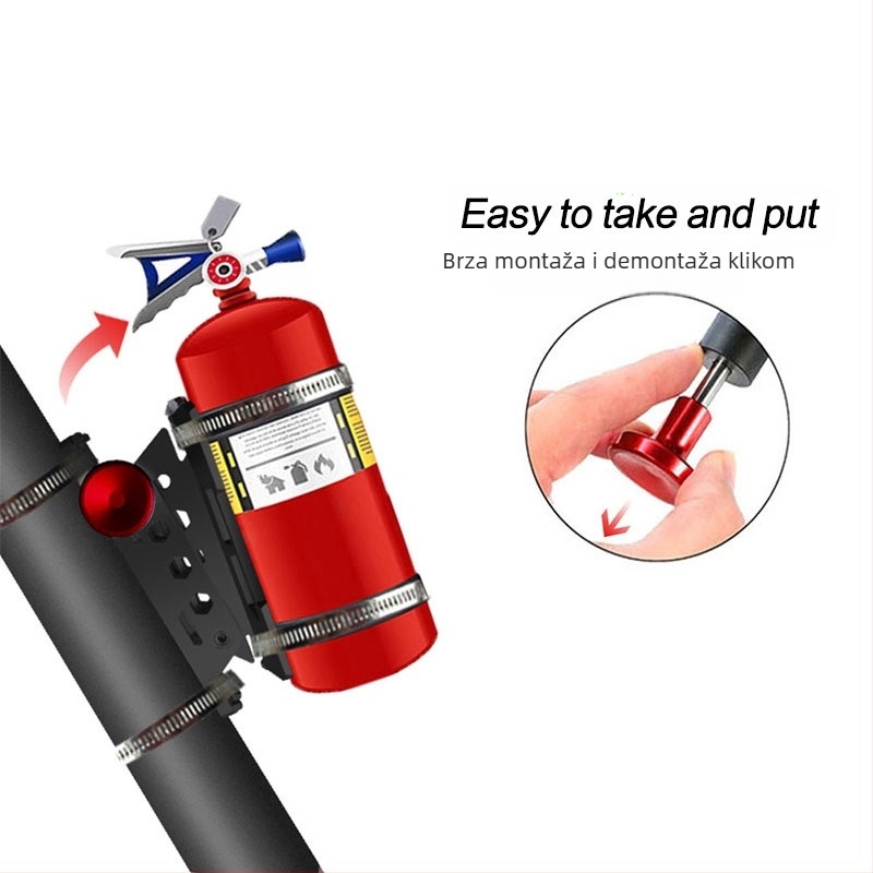 Držač vatrogasnog aparata za UTV/ATV – aluminijska legura, CNC precizna obrada, opći modeli