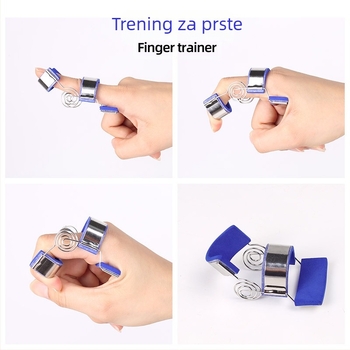 Postoperativni trener prstiju s aluminijskim legurom i EVA oblogom, ortoza za prste s zaštitom dlana, za odrasle