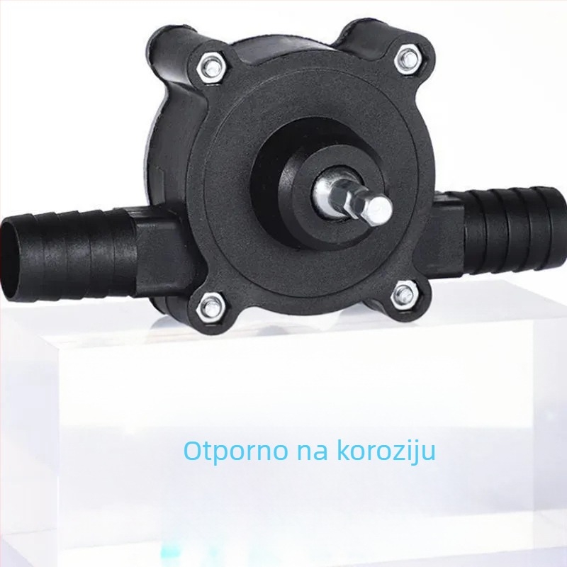 Električna pumpa za usisavanje ulja, pokretana ručnim električnim bušilom, samoprihvatljiva pumpa za vodu visokog protoka, pumpa za odvodnjavanje i dizel, mala pumpa za usisavanje