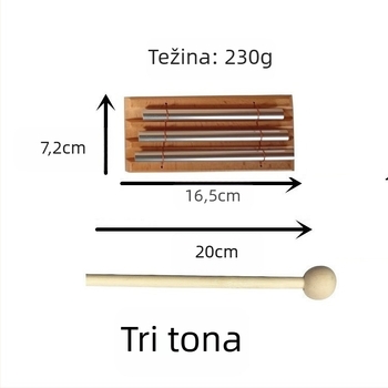Orffov instrument za udaraljke (Materijal: buk i aluminij; Brend: Longyin; Kategorija proizvoda: zapadni udarni instrument; Pakiranje: drugo; Dobna skupina: 7–14 godina)