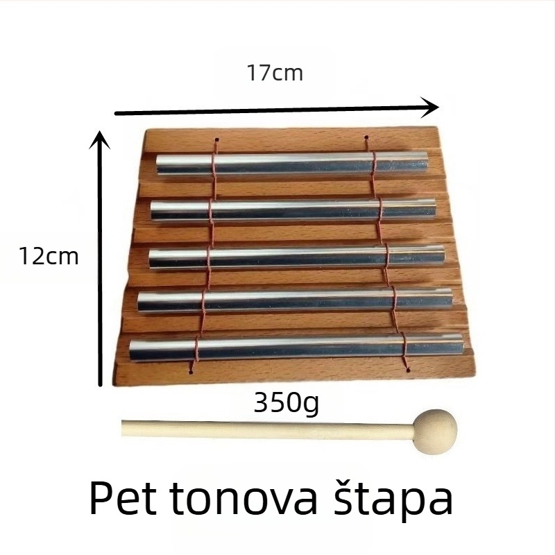 Orffov instrument za udaraljke (Materijal: buk i aluminij; Brend: Longyin; Kategorija proizvoda: zapadni udarni instrument; Pakiranje: drugo; Dobna skupina: 7–14 godina)