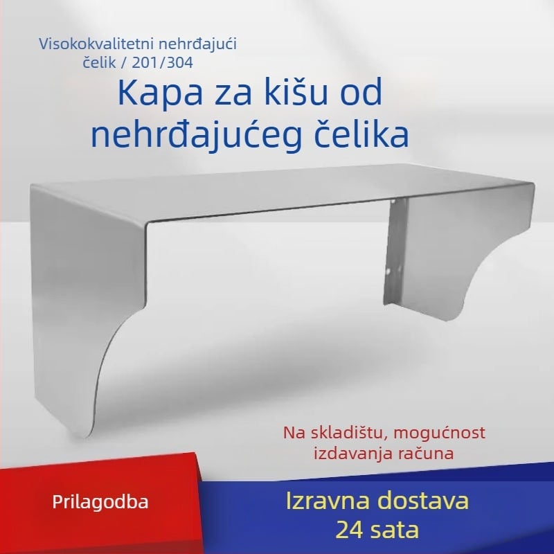 Nerđajući čelični vanjski zaštitni poklopac za 86-tip utičnicu i sustav pristupa te EV punionicu, vodootporan, zaštita od sunca, otpornost na udarce