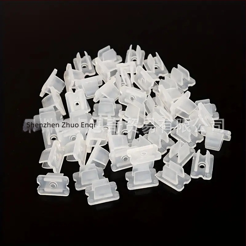 Klip za LED traku (PC/PP, ubrizgavanje plastike, 2 g)