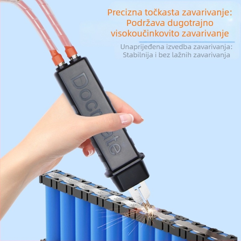 Docreate integrirana olovka za točkasto zavarivanje za DIY EV baterijske pakete 18650 – ručna, prijenosna, visoke snage