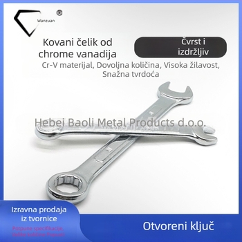 Set dvostrukih ključeva, dvostruko krajnji, Cr-V čelik, polirani završni sloj — Marlboro