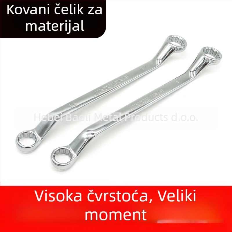 Set dvostrukih ključeva, dvostruko krajnji, Cr-V čelik, polirani završni sloj — Marlboro