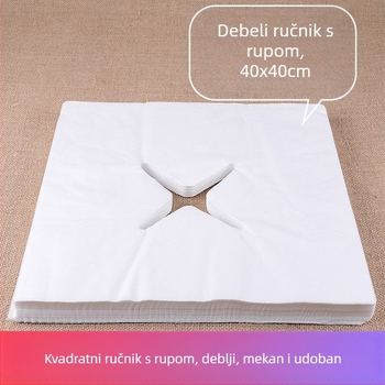 Jednokratne kozmetičke maramice od netkanog materijala — Naranfi, za salon ljepote, 100 listova, 50 paketa