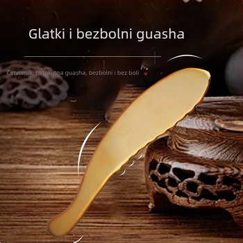 Jiquan gua sha ploča za masažu – 1 komad po kutiji, otisak logotipa, mogućnost prilagodbe