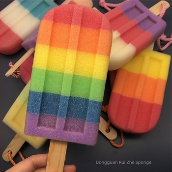 Ruize spužva za kupaonicu s držačem, PU spužva, 0,5 g, pakiranje 100