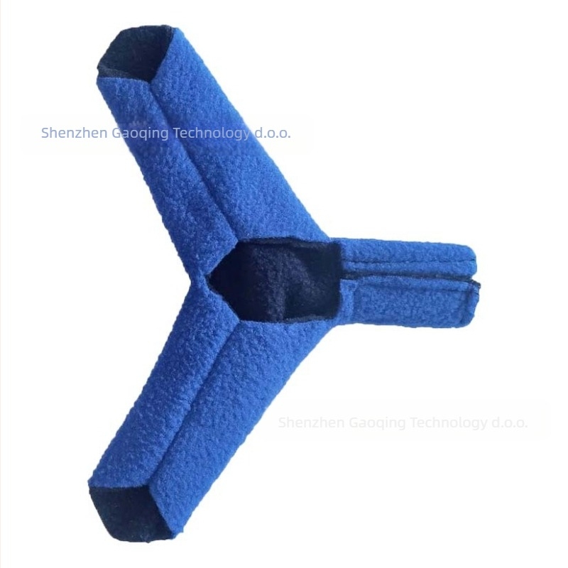 CPAP maska pokrivalo za lice s Y-oblika platnene cijevi, zaštita od pritiska, kompatibilno s AirFit N20 Wisp, izrađeno od poliester vlakana i najlonskih vlakana