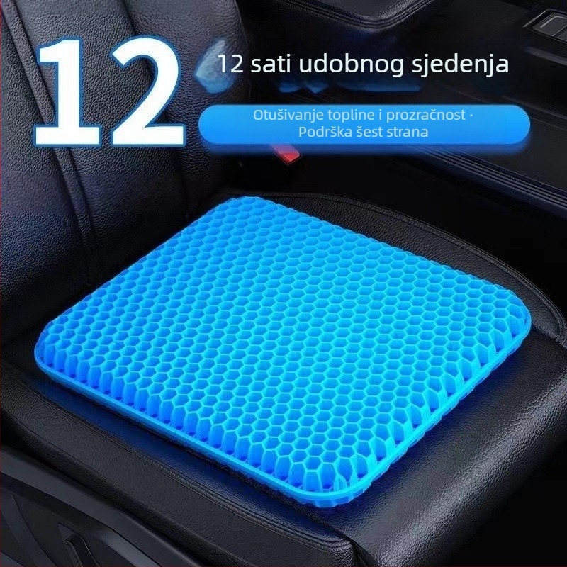 Manzi gel jastuk za sjedalo — silikonska punjenja, moderni minimalistički stil, za ured