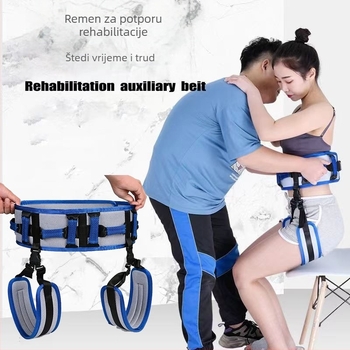 Pojas za podršku pri stajanju i prijenosu starijih osoba, rehabilitacijska vježba za hemiplegiju