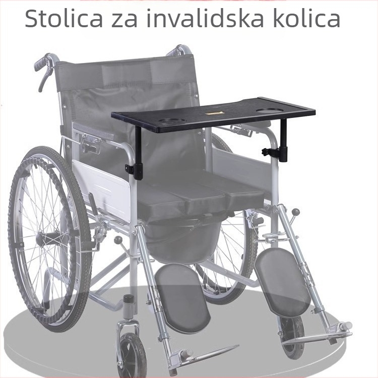Yubang ABS plastična daska za stolnu prehranu za kolica — za paralizirane pacijente i starije (set od 15)