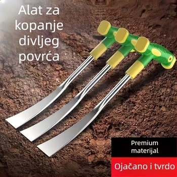 Lopata od mangan čelika za vanjsko kopanje i uklanjanje korova — kućni vrtni alat Warm Lion