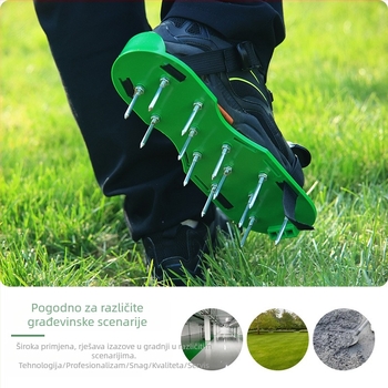 Cipele s čavlima za cementno samoniveliranje i epoxy pod – za vrt i travu, brend Persian Zhijie, pakiranje 36×17×4