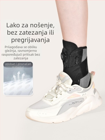 Ortez za fiksaciju gležnja za odrasle — Materijal: spužvasti kompozitni materijal, Lycra Super Fiber; Zaštićeni dio: gležanj; Kategorija: ortoza za gležanj