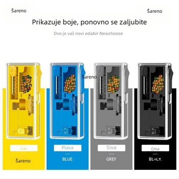 Metalni držač filtera za cigarete — DIY alat za jednoručnu montažu, 3-u-1