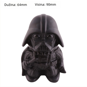 Mlinac za cigarete od cinkove zlitine, trostruki sloj, promjer 64 mm, otporan na vjetar, s funkcijom prikupljanja i skladištenja